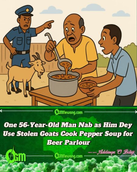 One 56-Year-Old Man Nab as Him Dey Sell Pepper Soup with Stolen Goats for Beer Parlour”