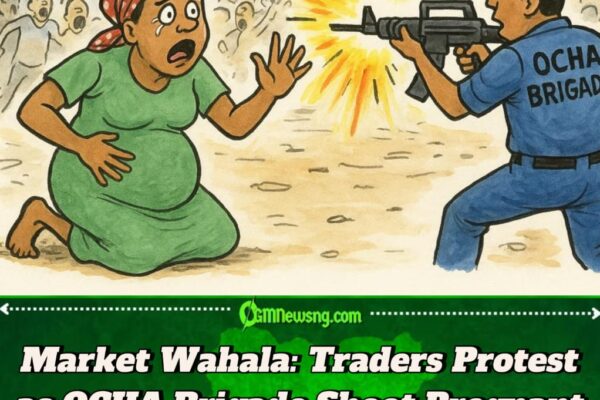 Chaos Burst for Onitsha: OCHA Brigade Wahala Leave Pregnant Woman, 3 Others for Ground