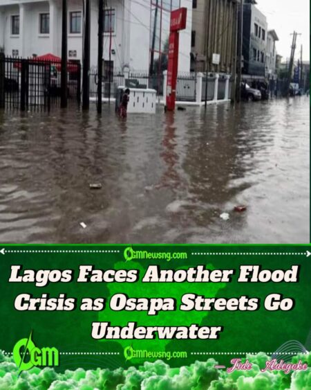 Residents of High-End Osapa Estate Grapple with Submerged Streets and Strained Infrastructure