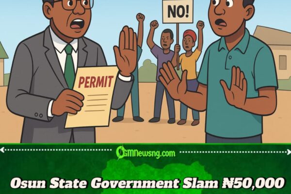 Osun State Government Borehole Wahala – Group No Gree For N50,000 Permit Fee