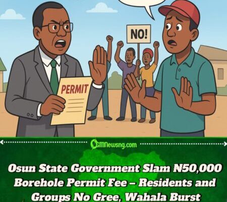Osun State Government Borehole Wahala – Group No Gree For N50,000 Permit Fee