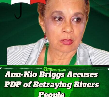 Ann-Kio Briggs Accuses PDP of Betraying Rivers People