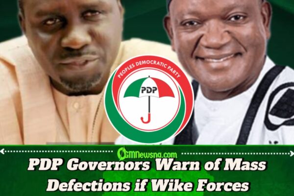 PDP Governors Accuse Wike’s Bloc of Power Hijack, Threaten Revolt Over Ortom’s Chairmanship Bid