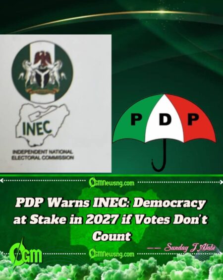 PDP to INEC: Nigerians Won’t Accept Excuses in 2027 Elections