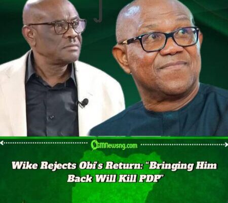 Bringing Peter Obi Back Will Destroy PDP – Wike