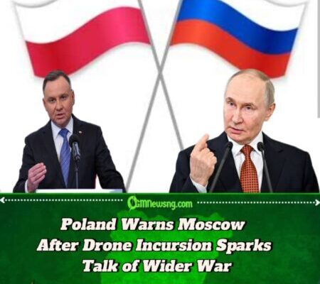 Poland Accuses Russia of Airspace Violation, Raising Fears of NATO Confrontation