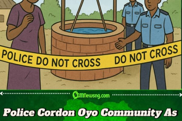 Police Cordon Off Oyo Community After Dem Discover Suspected Diesel for Pipu Well