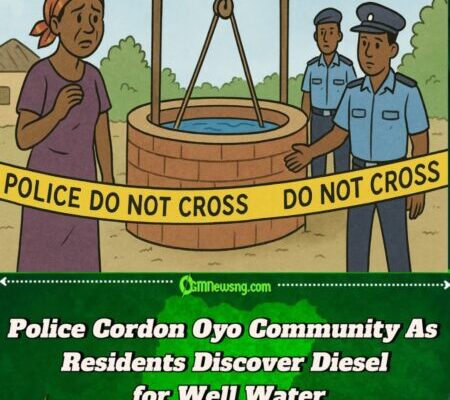 Police Cordon Off Oyo Community After Dem Discover Suspected Diesel for Pipu Well