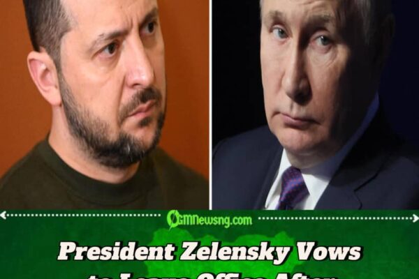 President Zelensky Says He’s Ready to Step Down Once War With Russia Ends