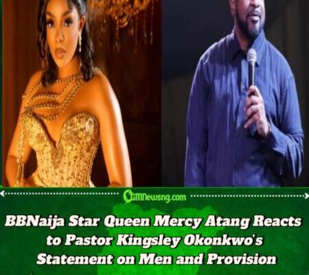 Queen Mercy Atang Sparks Reactions With Response to Pastor Kingsley’s Marriage Sermon