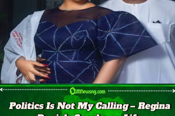 Regina Daniels Says Politics Is Not Her Calling, Praises Husband for His Support and Love