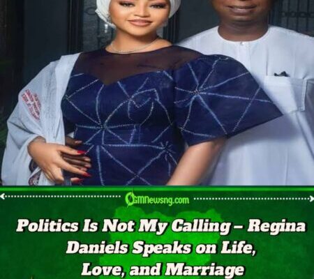Regina Daniels Says Politics Is Not Her Calling, Praises Husband for His Support and Love