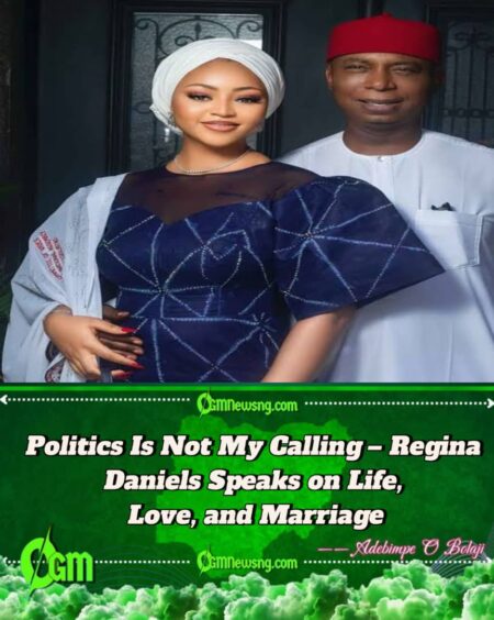 Regina Daniels Says Politics Is Not Her Calling, Praises Husband for His Support and Love