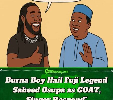 Saheed Osupa Thank Burna Boy After GOAT Recognition Shake Social Media