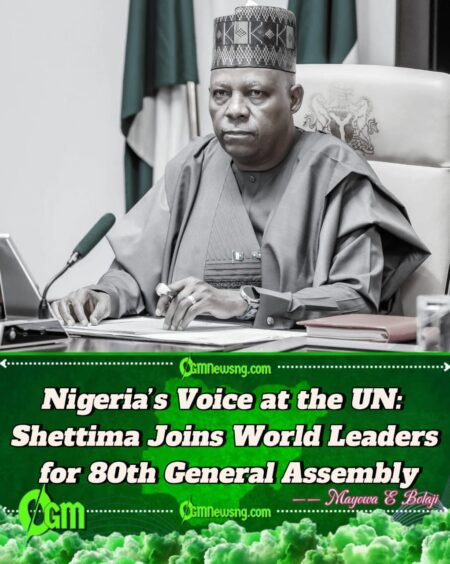 Vice President Shettima Departs Abuja for 80th United Nations General Assembly