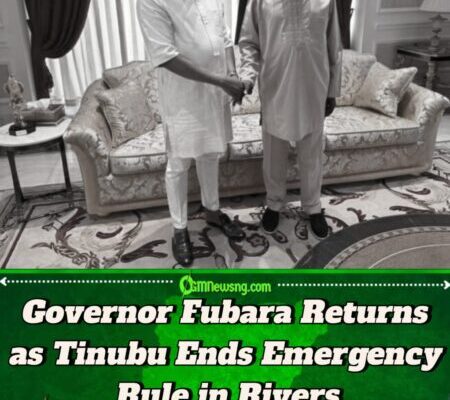 Governor Simi Fubara to Resume Duties, Rivers Assembly Reconvenes After Tinubu’s Directive to End Emergency Rule