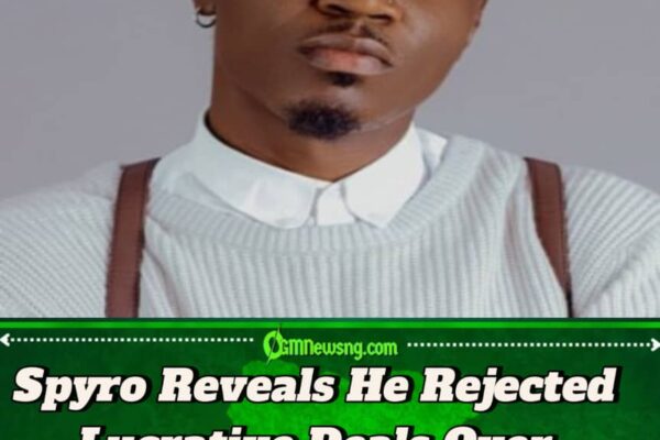 Nigerian Star Spyro Opens Up on Rejecting Business Deals Against His Beliefs