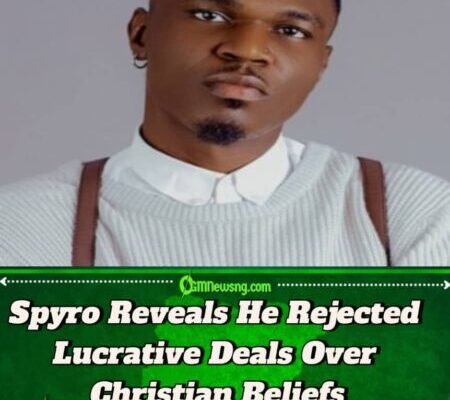 Nigerian Star Spyro Opens Up on Rejecting Business Deals Against His Beliefs