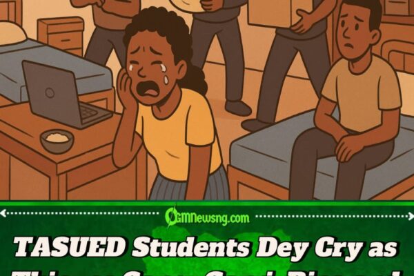 TASUED Student Dey Cry as Thieves Carry Garri, Foodstuff and Other Things