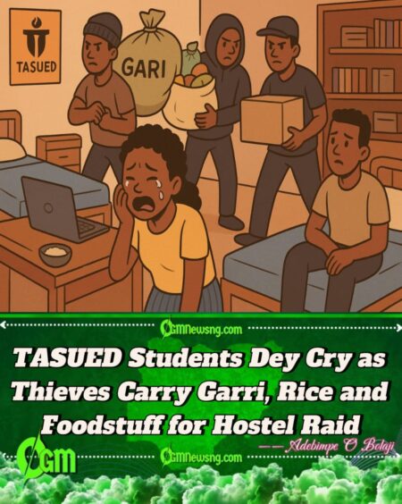 TASUED Student Dey Cry as Thieves Carry Garri, Foodstuff and Other Things