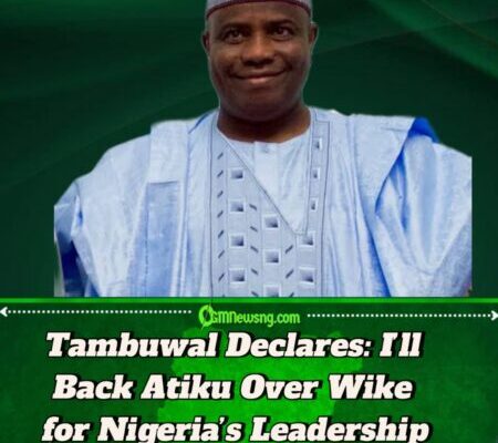 Tambuwal Declares Support for Atiku Over Wike in Future Leadership Contest