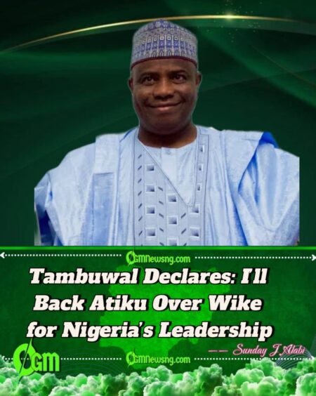 Tambuwal Declares Support for Atiku Over Wike in Future Leadership Contest