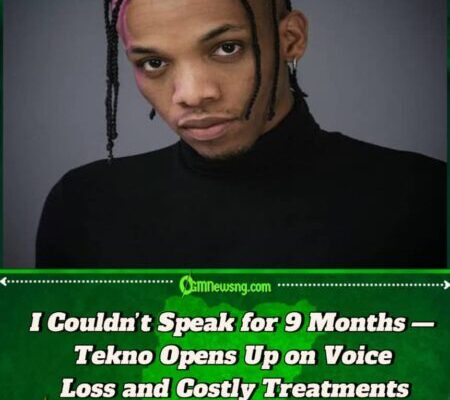 Tekno Narrates Ordeal of Losing His Voice, Spending Millions on Failed Treatments
