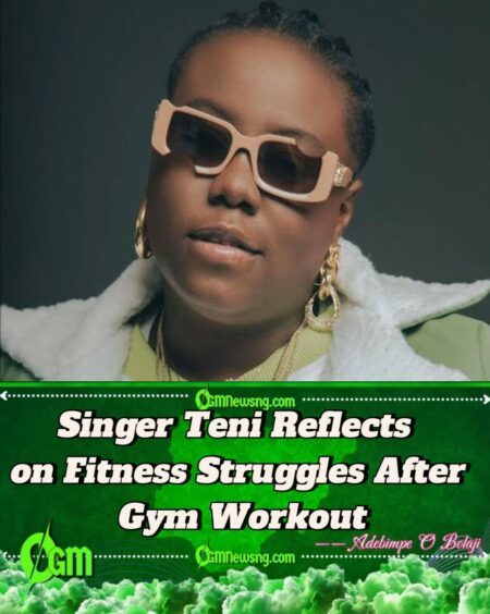 Nigerian Star Teniola Opens Up About the Realities of Exercise and Diet