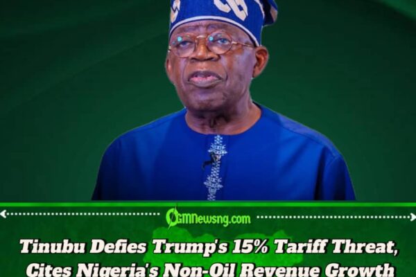 Tinubu Defies Trump’s Trade War: Nigeria Stands Tall as Non-Oil Revenues Shield Economy