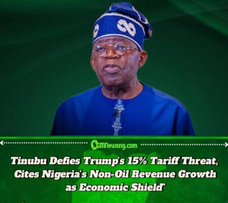 Tinubu Defies Trump’s Trade War: Nigeria Stands Tall as Non-Oil Revenues Shield Economy