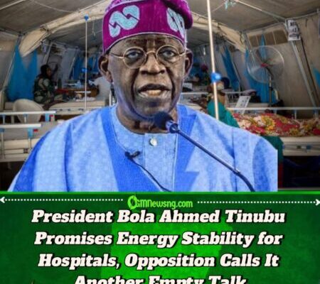 President Bola Ahmed Tinubu Pledges to Eradicate Hospital Blackouts, Critics Doubt Feasibility