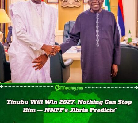 Jibrin Declares Tinubu Unstoppable in 2027 Despite Party Divide”