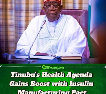 President Bola Ahmed Tinubu Secures Insulin Breakthrough Through China Partnership
