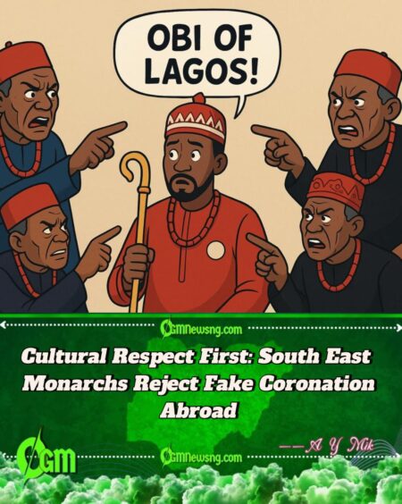 Igbo Traditional Rulers Reject Obi of Lagos, Call Am Fake Coronation