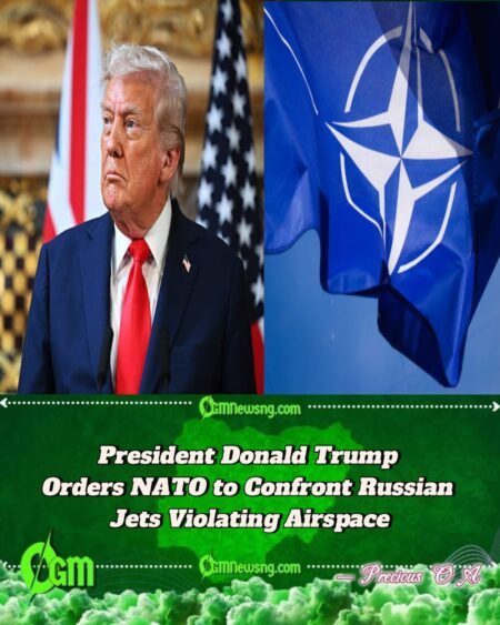 President Donald Trump Warns Allies to Shoot Down Intruding Russian Aircraft