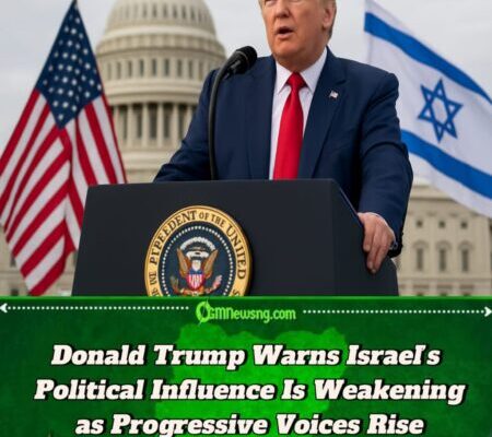 Donald Trump Claims Israel’s Grip on U.S. Congress Is Fading, Sparks Outrage on Capitol Hill