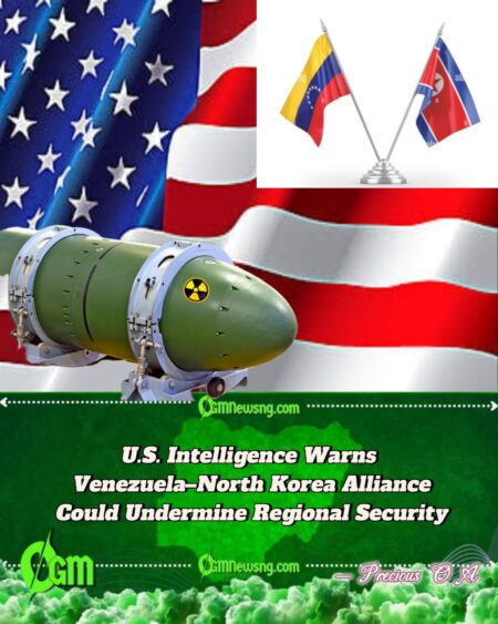 US Intelligence Reveals North Korea Supplying Missiles, Drones, and Troop Support to Venezuela
