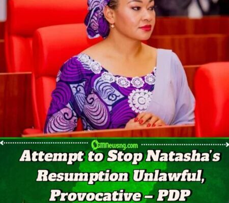 PDP Condemns 'Unlawful' Attempt to Block Senator Akpoti-Uduaghan's Return to Senate