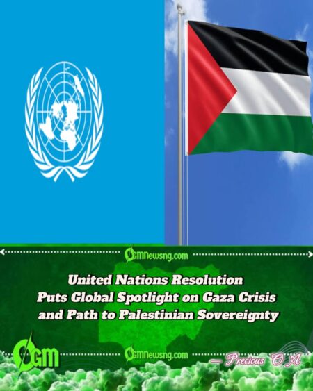 United Nations Overwhelmingly Backs Palestinian Statehood, Labels Israeli Campaign in Gaza as Genocide
