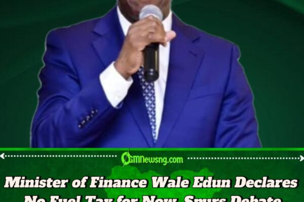 Minister of Finance Wale Edun Assures Nigerians: No Immediate Plan to Introduce 5% Fuel Tax
