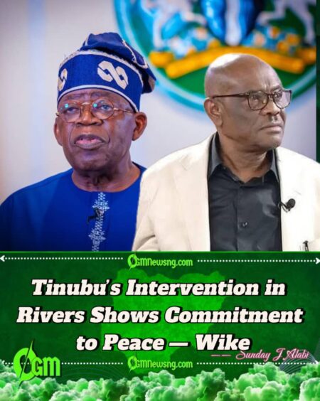 Wike Hails Tinubu for Restoring Democracy in Rivers State