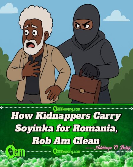 Prof. Wole Soyinka Don Reveal How Kidnappers Abduct and Rob Am for Romania