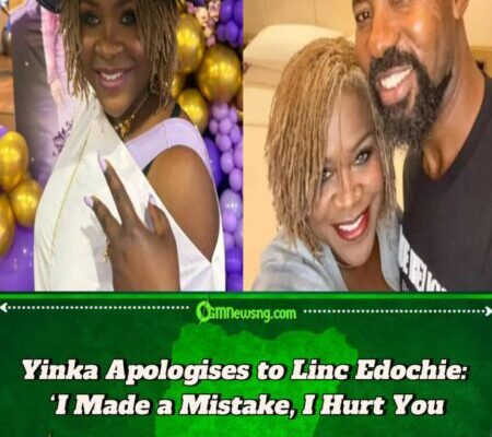 Yinka Extends Olive Branch to Linc Edochie After Past Mistakes