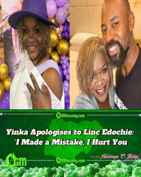 Yinka Extends Olive Branch to Linc Edochie After Past Mistakes