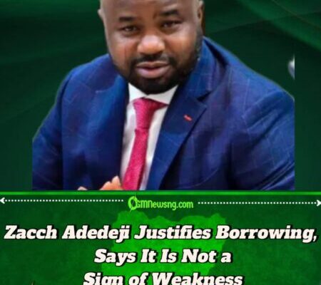 Zacch Adedeji Defends Strategic Borrowing as Unstoppable in Nigeria’s Budget