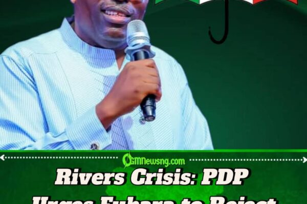 PDP to Fubara: Stay Loyal, Probe Interim Rule in Rivers