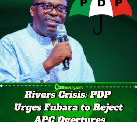 PDP to Fubara: Stay Loyal, Probe Interim Rule in Rivers
