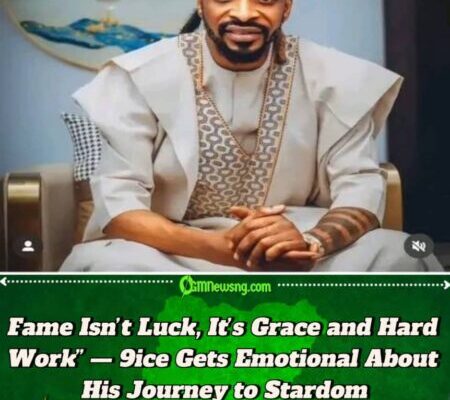 It Wasn’t Easy Getting Here” — Singer 9ice Gets Emotional About His Rise to Fame