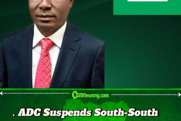 ADC Suspends South-South Vice Chairman Usani Over Alleged Breach of Party Constitution