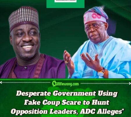 ADC Warns Federal Government Against Exploiting Alleged Coup Plot to Intimidate Opposition